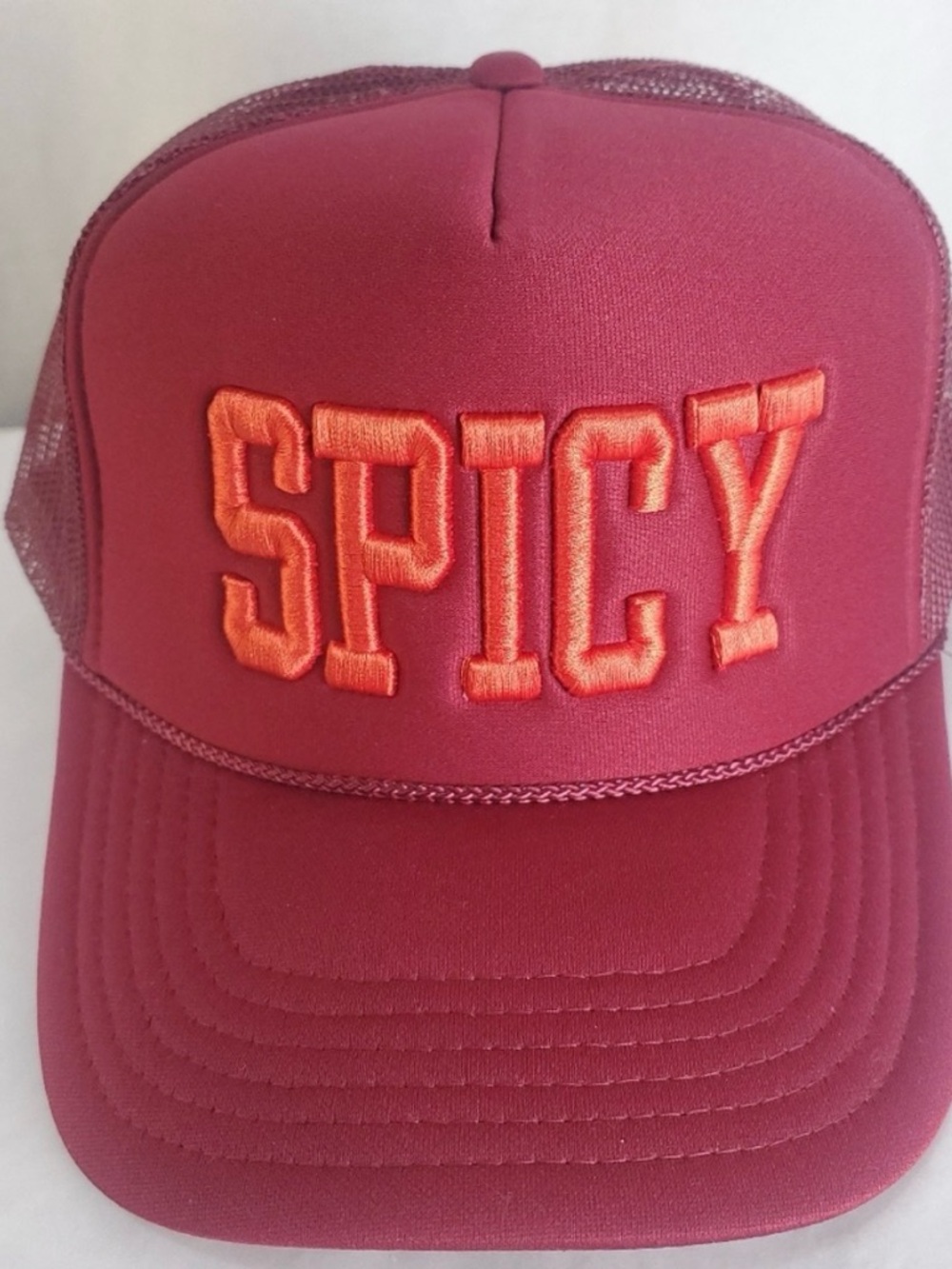SPICY WOMENS OS BRIDGE ST HAT CO.MESH BACK TRUCKER CAP BESTIES COLLECTION NEW